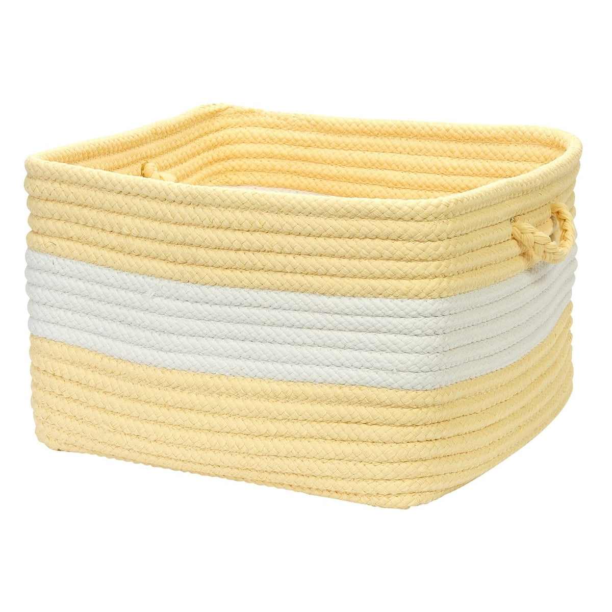 Colonial Mills Rope Walk Utility Basket, 18 By 12-Inch, Yellow