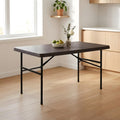 Nilkamal Festive Foldable Table|Blow Moulded|Ideal For Cafeteria, Patio Garden, Events, Kitchen And Picnic |Great As An Extra Wo