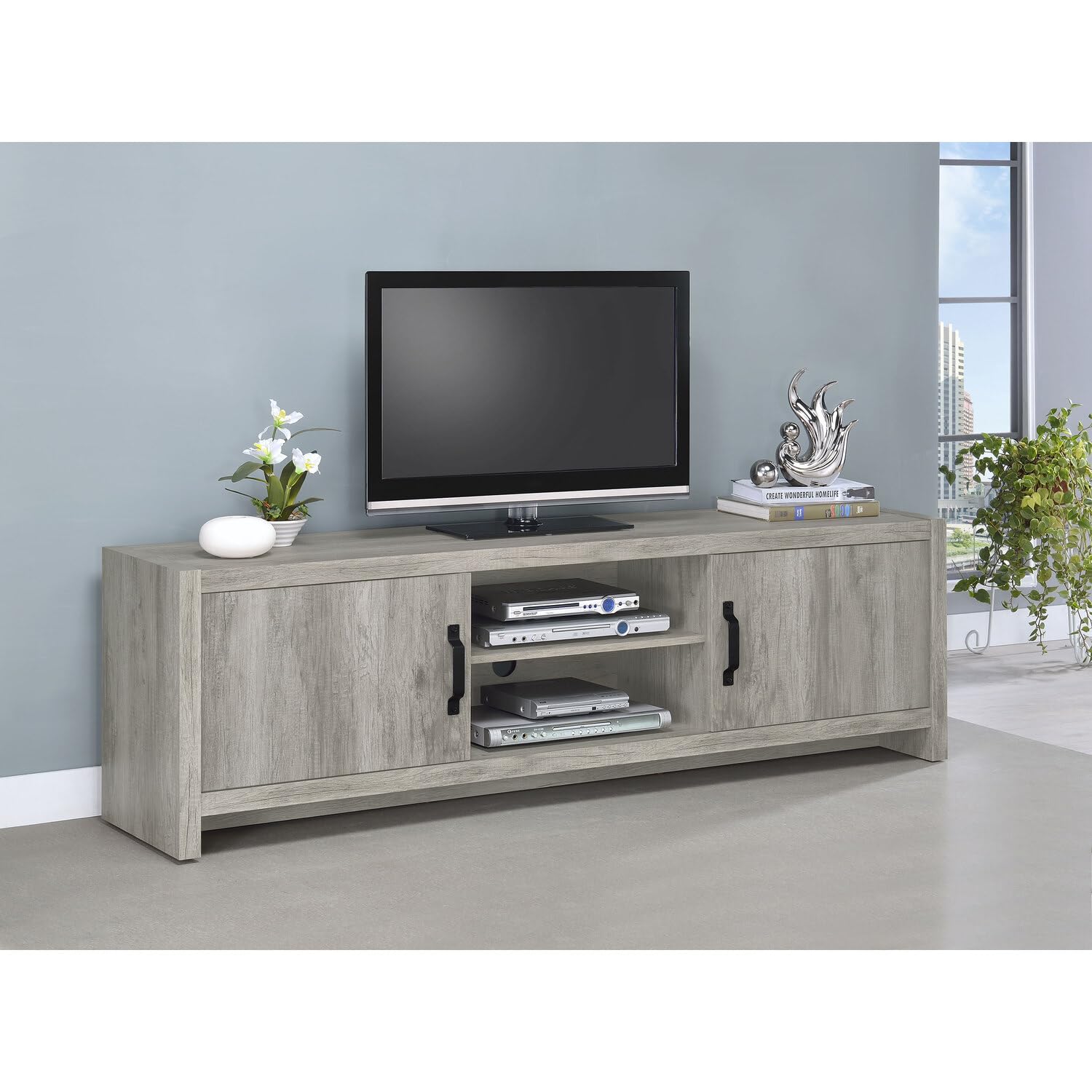 Coaster Furniture 71" TV Stand Media Console 701025