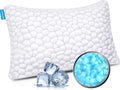 Supa Modern Cooling Bed Pillows For Sleeping 1 Pack Shredded Memory Foam Pillows Adjustable Cool Pillow