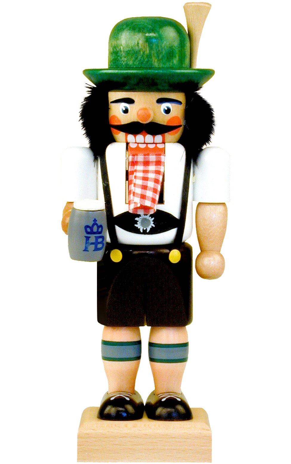 Alexander Taron Importer 32-119 Christian Ulbricht Nutcracker-Bavarian-9.5&quot; H X 4&quot; W X 3.5&quot; D, Brown