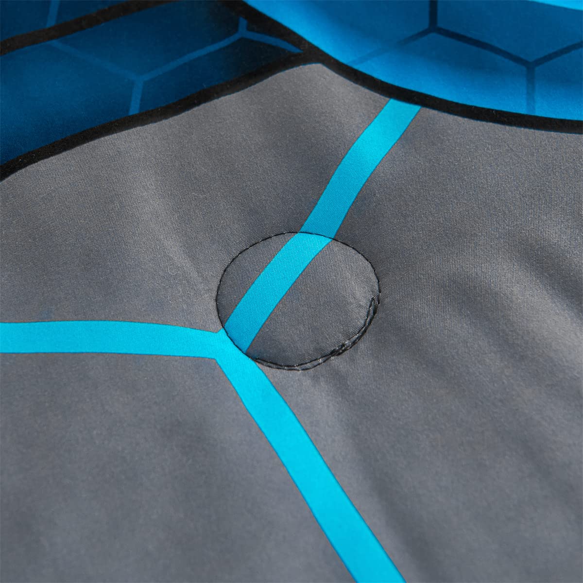 Ntbed Game Console Comforter Set For Boys Kids Teens,5 Pieces Gaming Geometric Bed In A Bag,Lightweight Microfiber Gamer Bedding