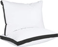 Utopia Bedding Bed Pillows For Sleeping Queen Size (Black), Set Of 2, Cooling Hotel Quality, Gusseted Pillow For Back, Stomach O