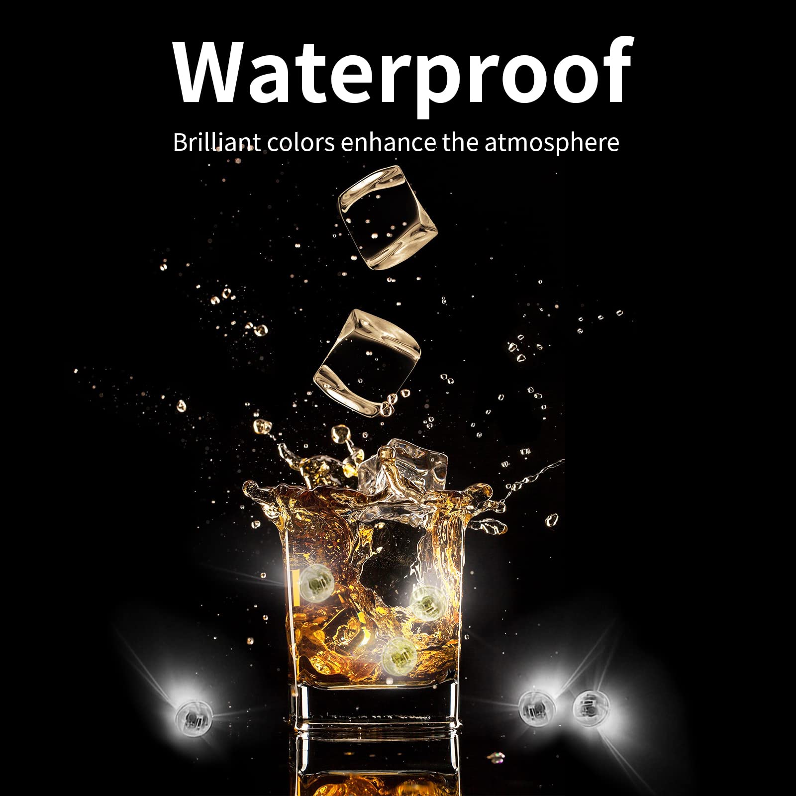 Aogist 50Pcs Red Balloon Lights,Long Standby Time Waterproof Mini Light,Battery Powered,Round Led Ball Lamp For Latex Balloon Pa