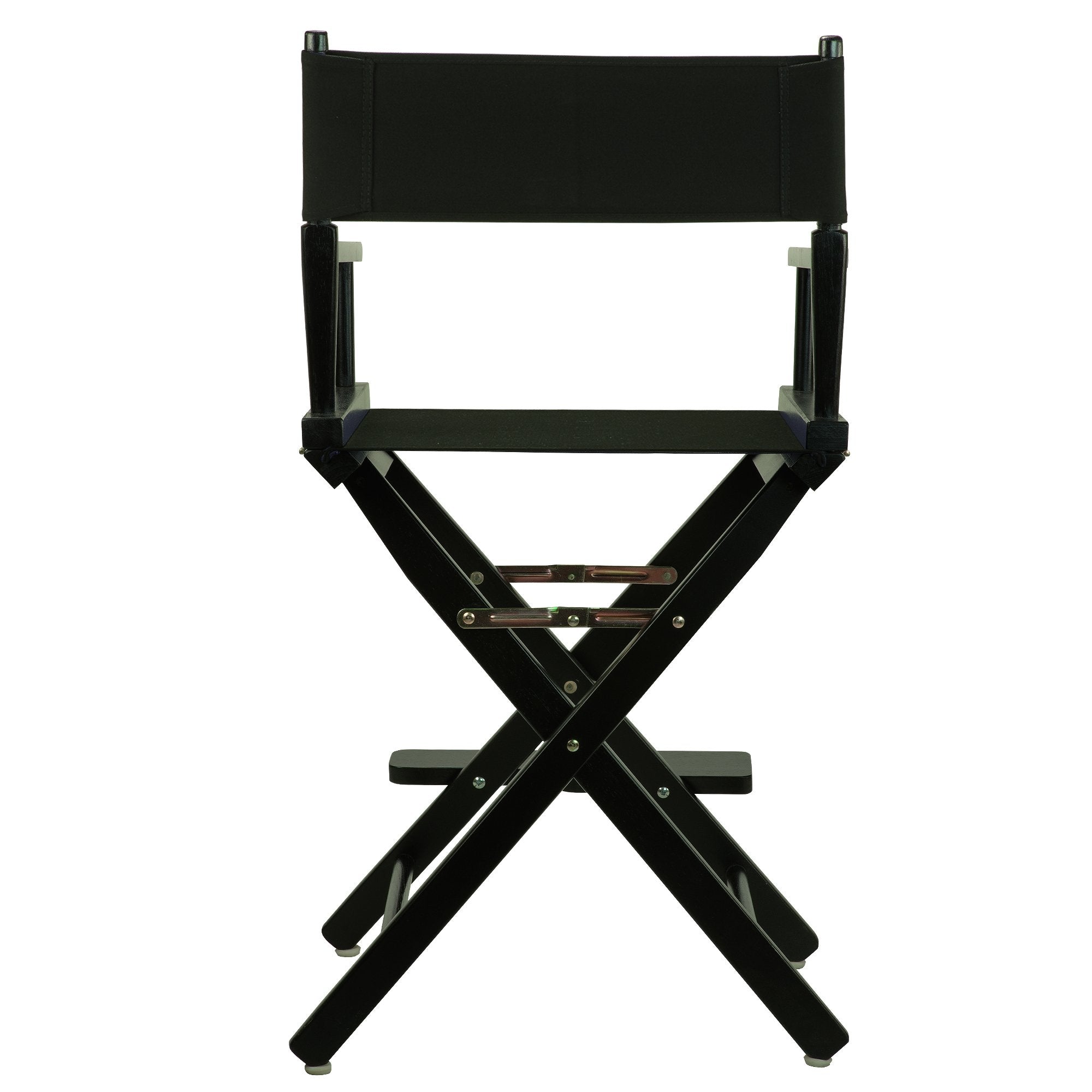 Casual Home 24&quot; Director's Chair Black Frame-with Black Canvas, Counter Height