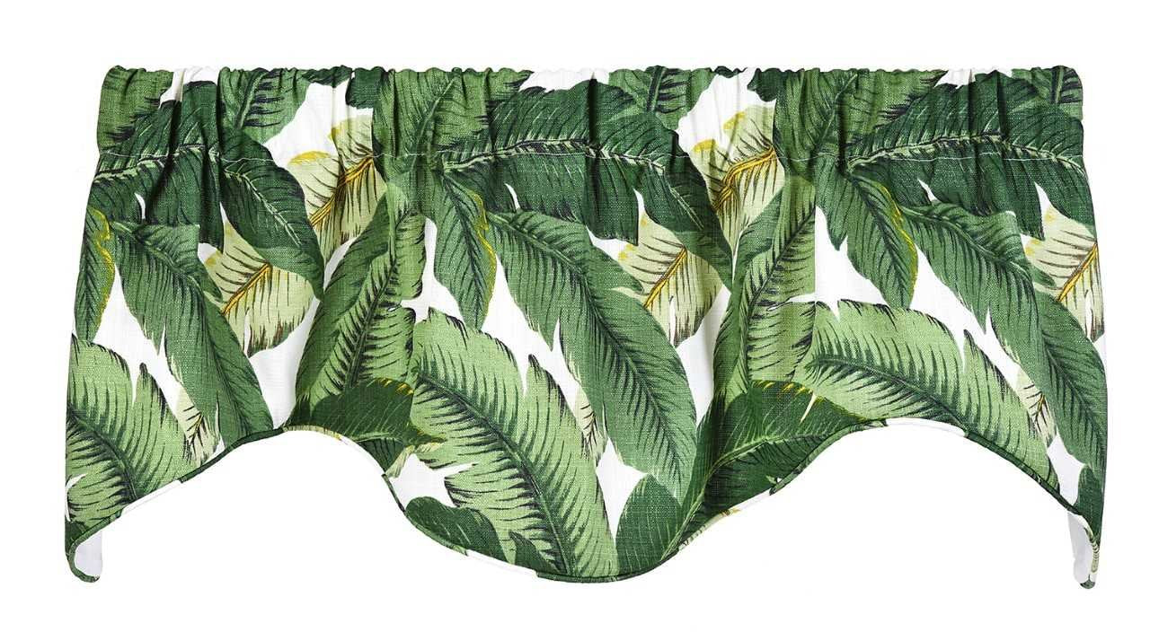 Decorative Things Window Treatments Valances Kitchen Curtains or Living Room Curtains Swag Valence Short Curtains Tommy Bahama F