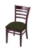 Holland Bar Stool Co. 3140 18 Chair with Dark Cherry Finish and Canter Pine Seat
