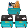 Chuangdi 3 Set Dumpster Fire Desk Caddy Desk Dumpster Pencil Holder With 150 Flame Note Cards Office Cute Desk Accessories Decor