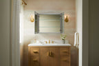 Kohler K-55064-Na Embark Medicine Cabinet, Adjustable Shelves With Mirrored Doors, 30' X 26'