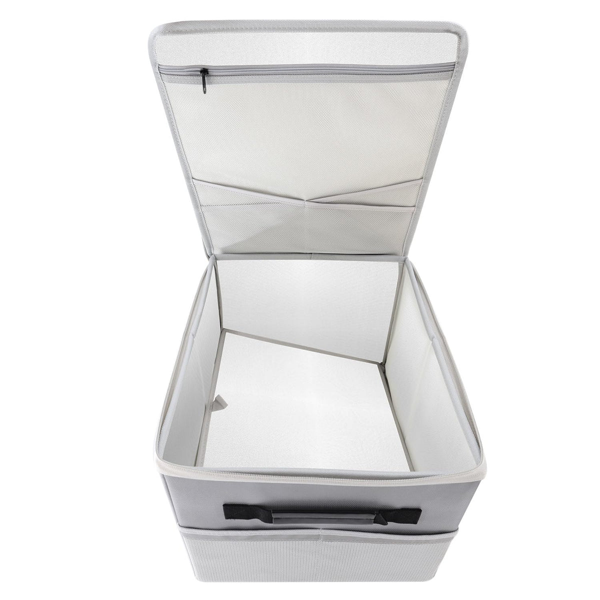 Upgraded 5200F Fireproof Document File Organizer Box, Fireproof Storage Filing Cabinet Box With Lock, Portable Office Safe Box F