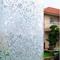Bloss Window Privacy Film Decorative Window Films Stained Glass Window Film, Static Window Clings Film Removable Privacy Film fo