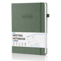 Wemate Meeting Notebook For Work, Work Planner Notebook With Action Items, Easily Take Meeting Notes & Keep Agendas On Track, Ca