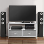 Sorbus Tv Stand Dresser With 2 Faux Wood Drawers - Television Riser Chest With Storage - Bedroom, Living Room, Closet, & Dorm Furniture