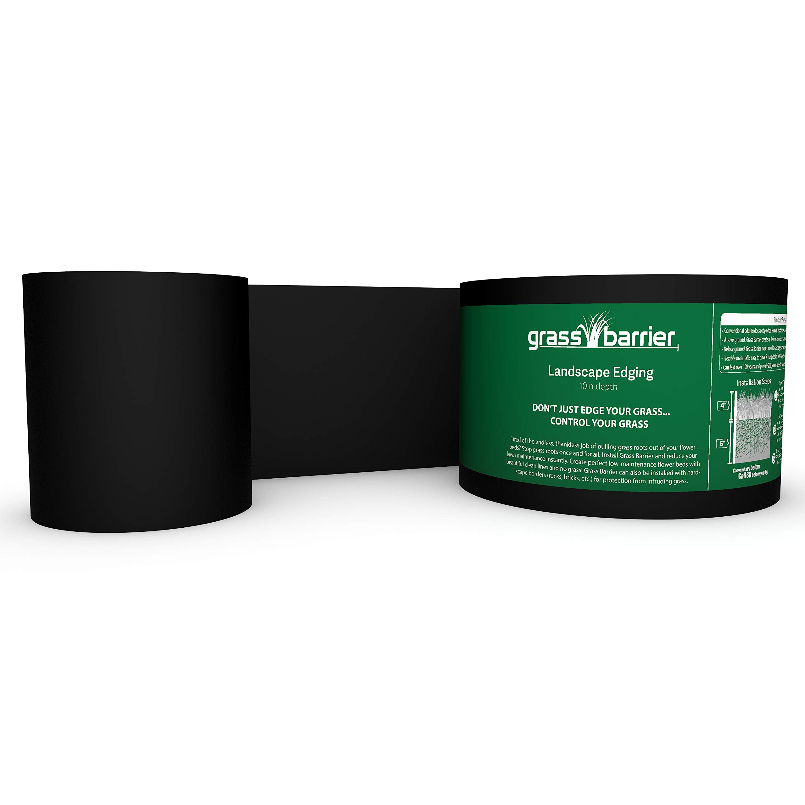 Grass Barrier - Landscape Edging - 10' Inch Depth (50 Feet)