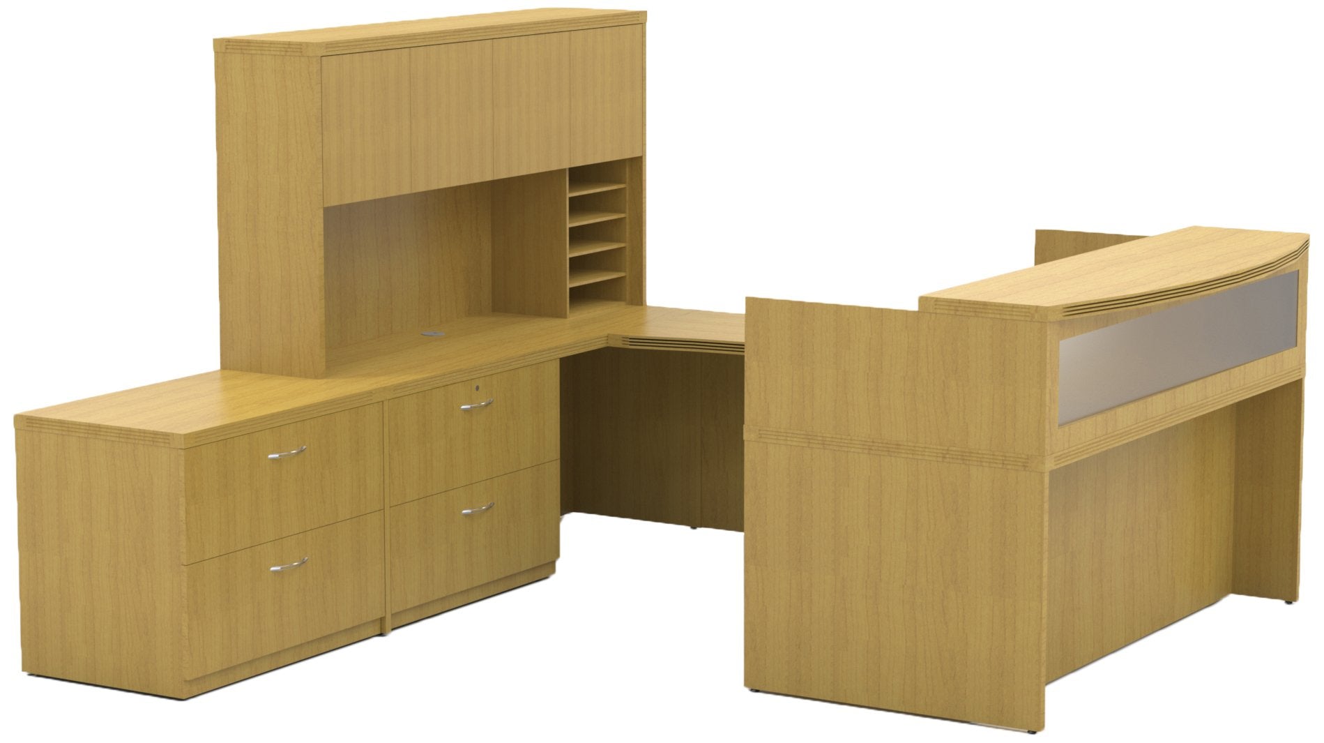 Mayline Aberdeen Series Typical 13 Desk