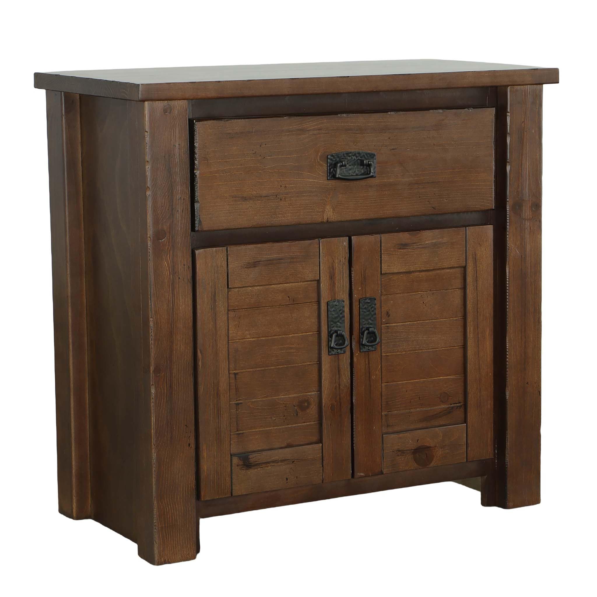 Progressive Furniture Trestlewood Nightstand, 31' X 17' X 31', Mesquite Pine