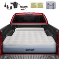Short Truck Bed Mattress for 5-5.5ft, Truck Bed Air Mattress for Tacoma Honda Ridgeline Jeep Gladiator JT 5ft, Wired Air Pump, O
