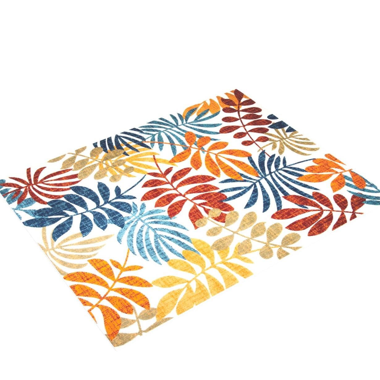 Safavieh Cabana Collection Area Rug - 8' X 10', Creme & Red, Botanical Design, Non-Shedding & Easy Care, Indoor/Outdoor & Washable-Ideal For Patio, Backyard, Mudroom (Cbn814A)