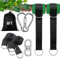 Igolfluck Tree Swing Straps Hanging Kit 3Ft/8Ft/15Ft/20Ft/25Ft, Extra Long Tree Swing Straps Holds 5500 Lbs With Lock Carabiners
