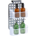 Decorrack Over Shower Door Organizer, 2 Bins, Adjustable Hanging Storage