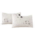 Ecocott 2 Pack Pillowcase Standard Size, Space Interstellar Pattern Pillow Cases Set, 100% Cotton Pillow Covers With Envelope Cl