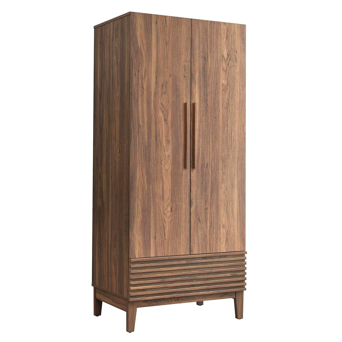 Modway Baron Render Wardrobe, Walnut