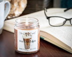 Hot Chocolate Cocoa Candle 6 Oz Glass Jar - 40 Hour Burn Time - Poured In Small Batches In The Usa