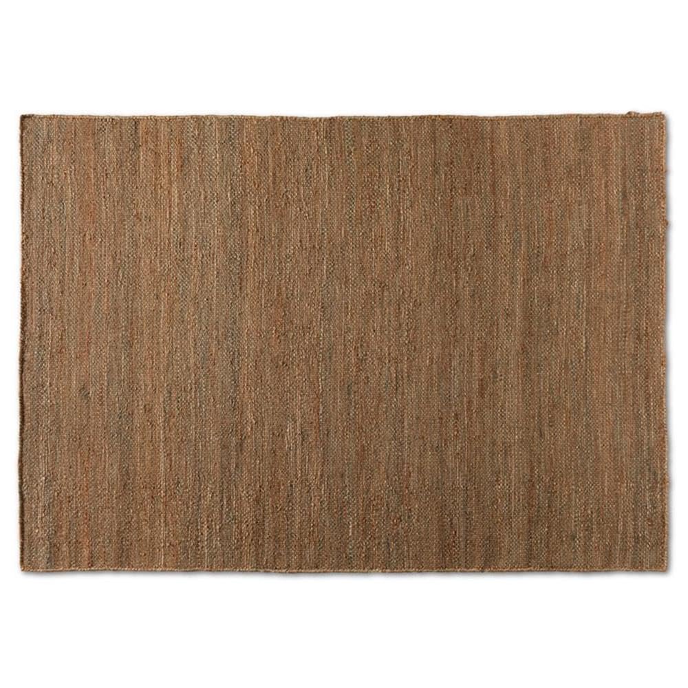 Baxton Studio Flamings Brick Handwoven Hemp Area Rug