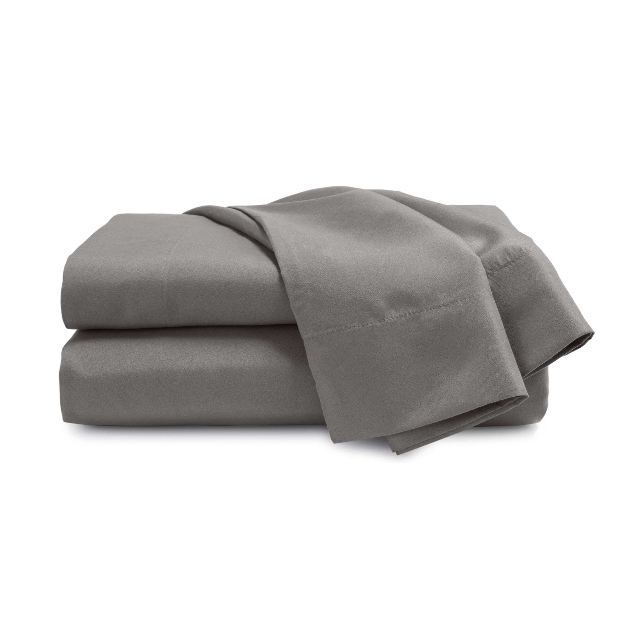 Martex 3 Piece Twin Microfiber Bed Sheet Set - Twin Sheet Set - 1 Fitted Sheet, 1 Flat Sheet, 1 Pillow Case - Brushed Microfiber