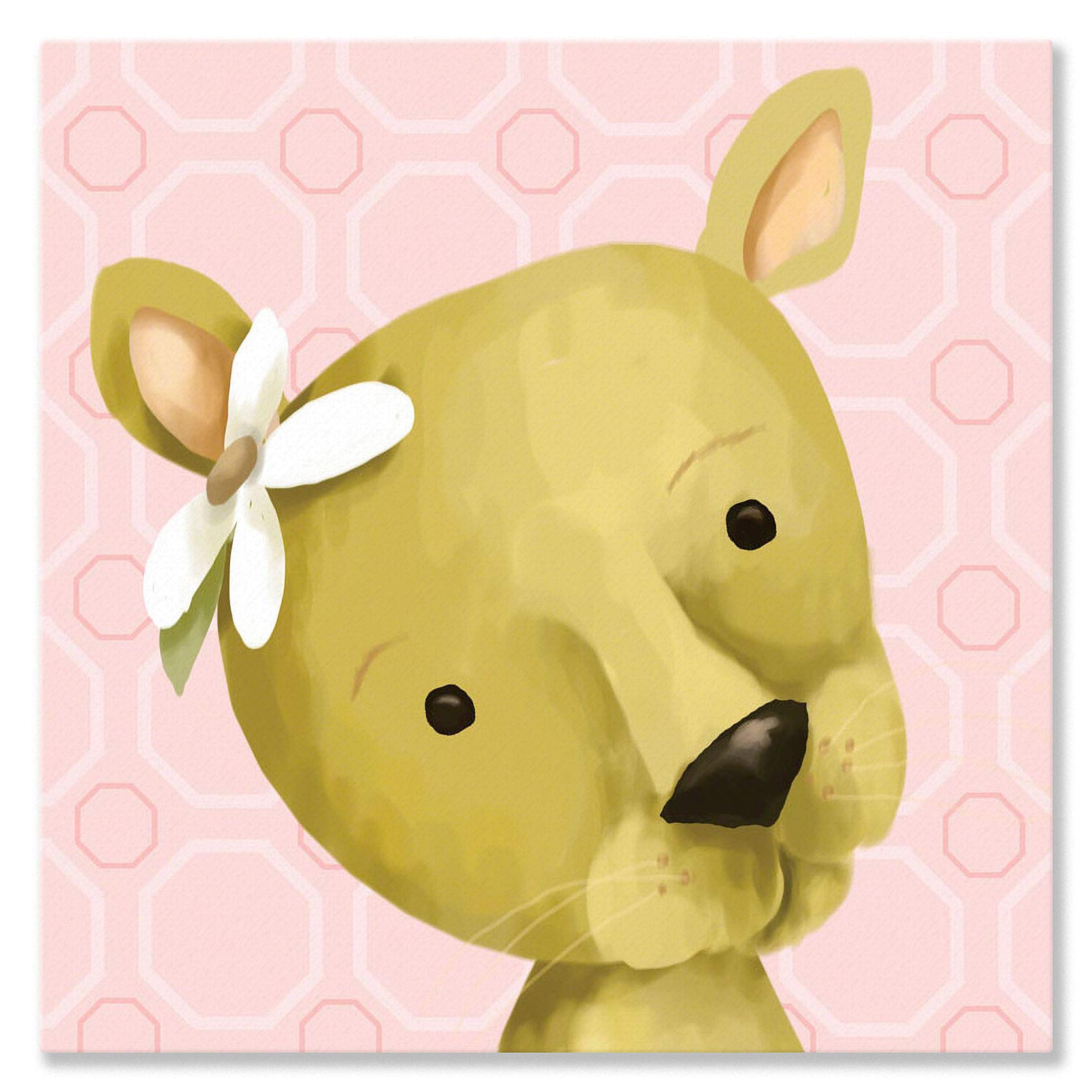 Oopsy Daisy Canvas Wall Art Laurie The Lioness by Meghann OHara, 10 by 10-Inch