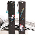 Zqzymxq 2Pcs Cute Bookmarks For Women & Kids, Book Markers For Women, Cat Gifts For Cat Lovers & Bookworm Gifts