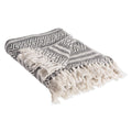 Dii Rustic Farmhouse Cotton Adobe Stripe Blanket Throw With Fringe For Chair, Couch, Picnic, Camping, Beach, & Everyday Use, 50 X 60
