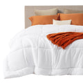 Bedsure Comforter Duvet Insert - Quilted Comforters King Size, All Season Duvet, Down Alternative Bedding Comforter With Tabs(Wh