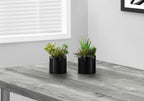 Monarch Specialties I 9554 Artificial Plant, 7' Tall, Succulent, Set of 2, Decorative, Green Plants