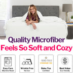 Full Size Sheets - Sheets Full Size Bed Set - Soft Full Size Sheet Sets 16    Deep Pockets Fitted Sheet - Oversize Flat Sheet -