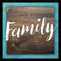 DEXSA Plaque-Simple Expressions-Family (7.5' x 7.5') | Made in the USA