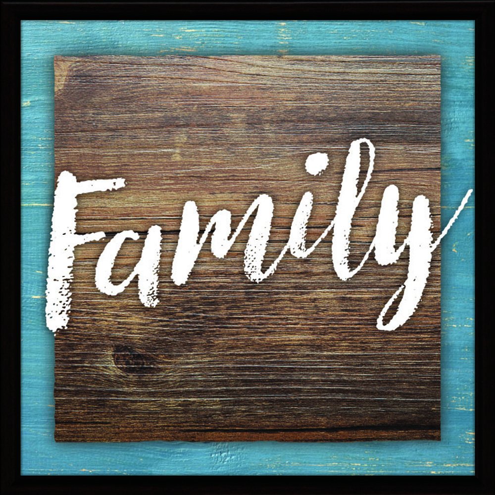 DEXSA Plaque-Simple Expressions-Family (7.5' x 7.5') | Made in the USA