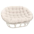 Blazing Needles Twill Double Papasan Cushion, 1 Count (Pack Of 1), Natural