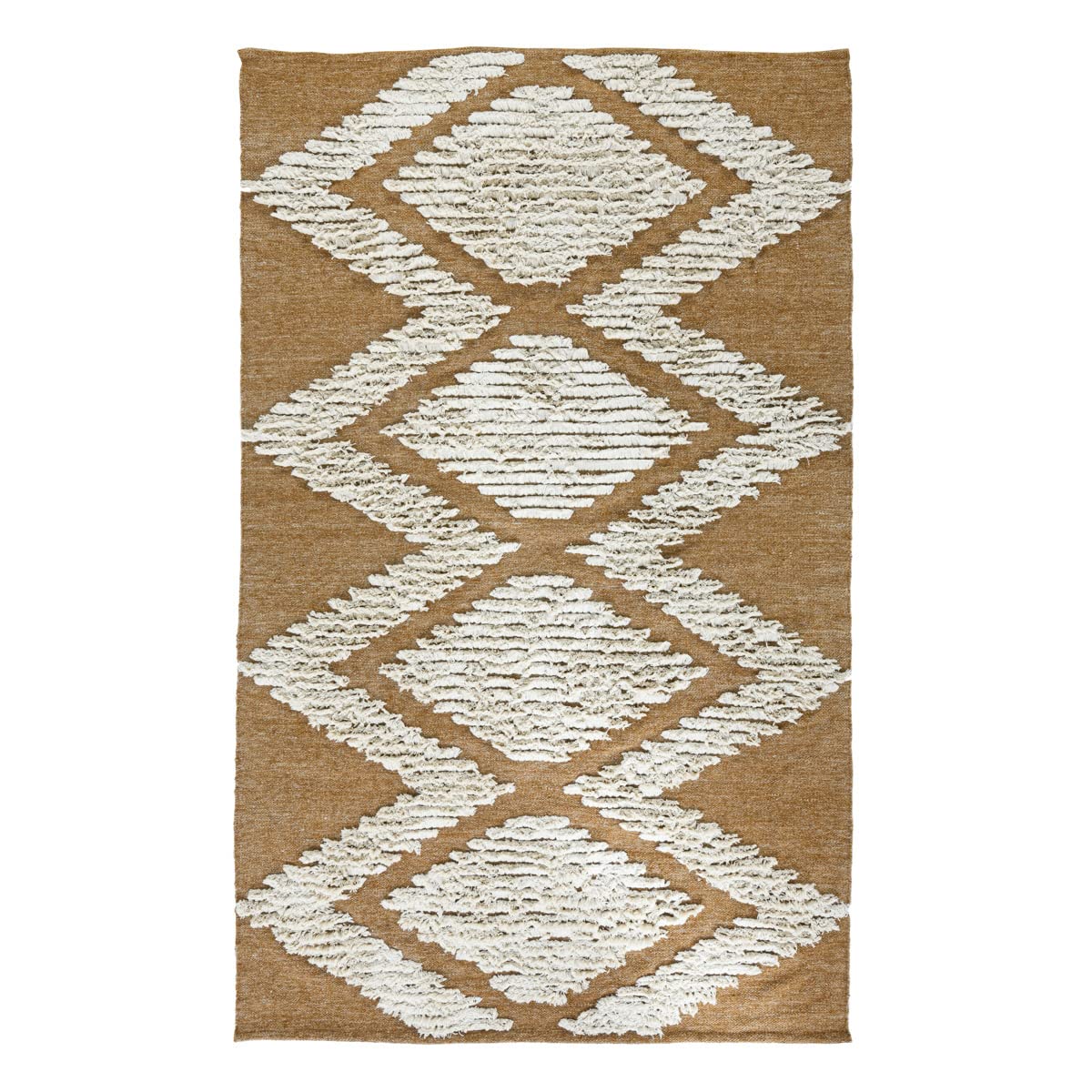 Kosas Home Warren Area Rug, Bedroom, Kitchen Living Room, 8' X 10', Honey Gold