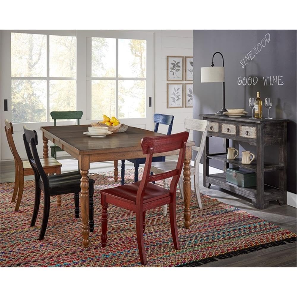 Progressive Furniture Savannah Court Counter Table, Antique Oak