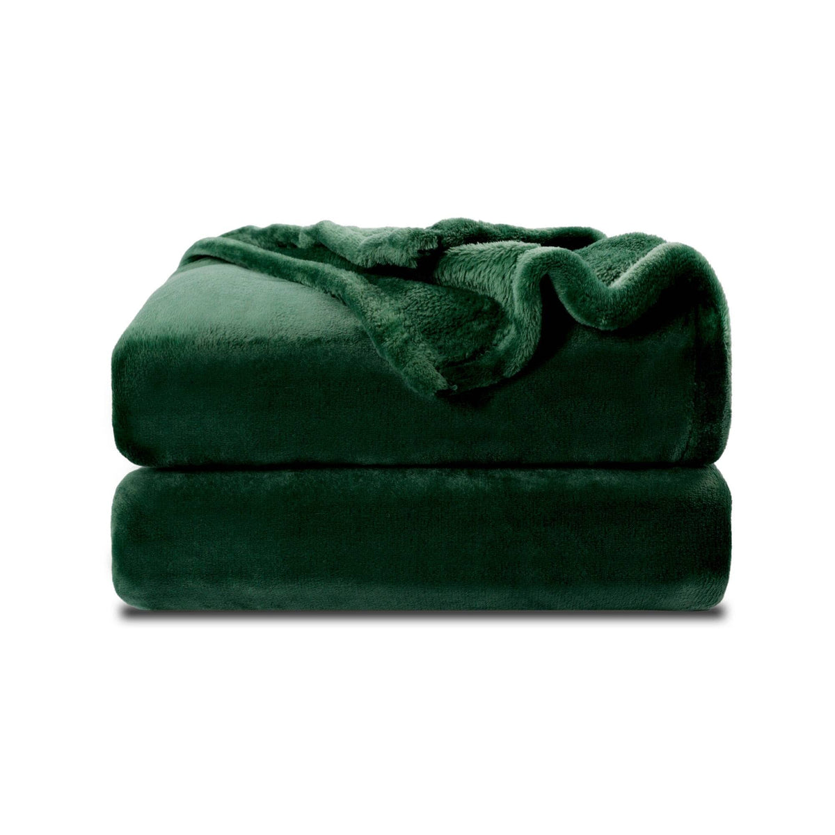 Nanpiper Fleece Blankets Super Soft Flannel Fuzzy Blanket For Bed Couch Luxury Cozy Plush Microfiber Blanket-Twin Size Olive Gre