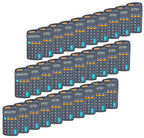 Basic Calculator Dual Power 8 Digit Desktop Calculator (Black,Set Of 30)
