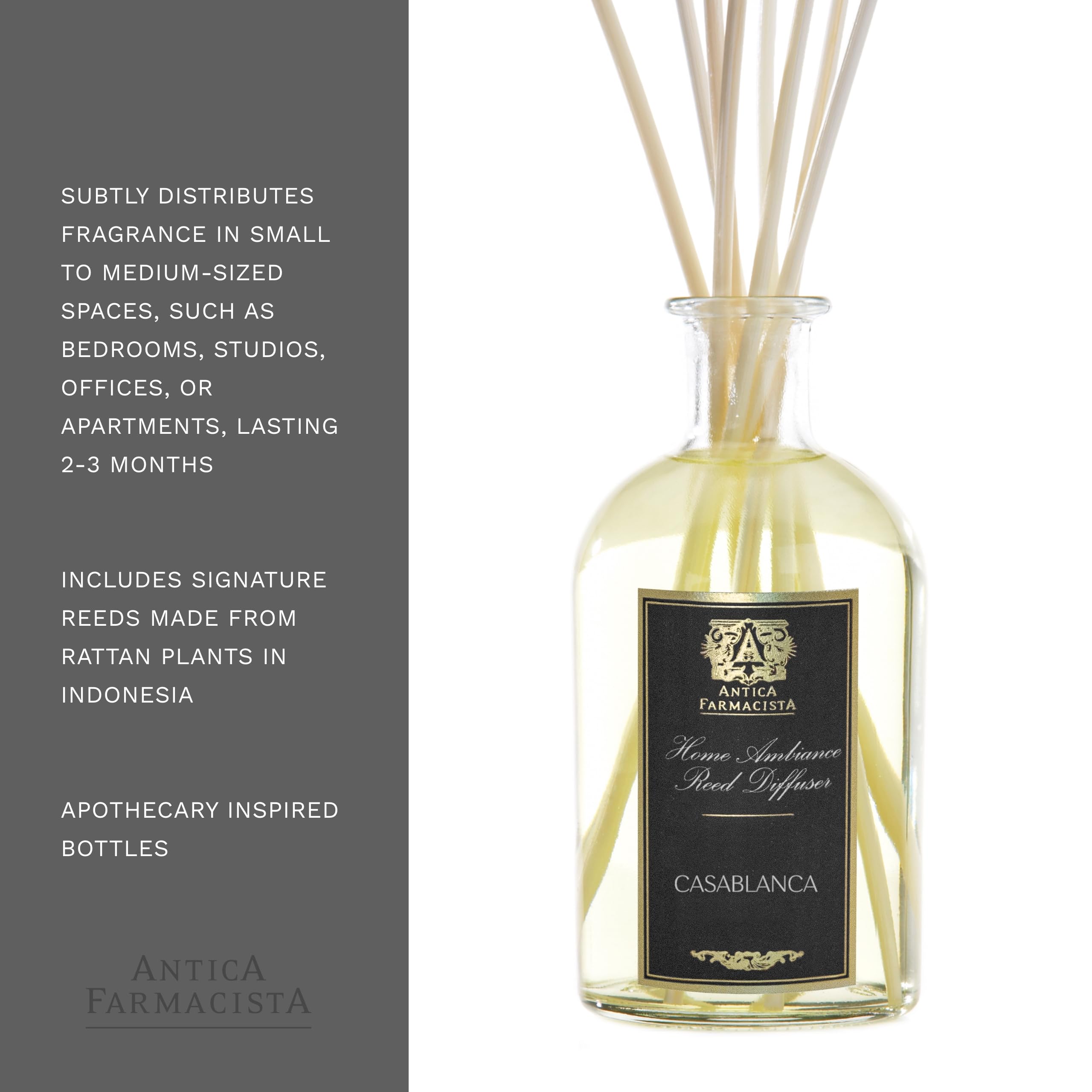 Antica Farmacista Casablanca Home Ambiance Diffuser, 8.45 Fl Oz