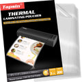 Laminating Pouches 9 X 11.5, 3 Mil Laminating Sheets 200 Pcs Clear Thermal Laminate Sheets Holds 8.5 X 11 Inch Sheets, Universal