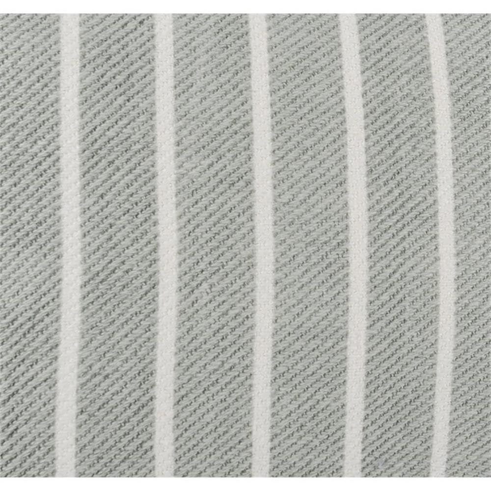 Kosas Home Lake 14X26 Transitional Linen Fabric Throw Pillow In Gray/White