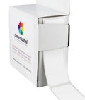 Chromalabel 1 X 3 Inch All Purpose Permanent Color Code Rectangle Labels, 250 Labels Per Dispenser Box, White