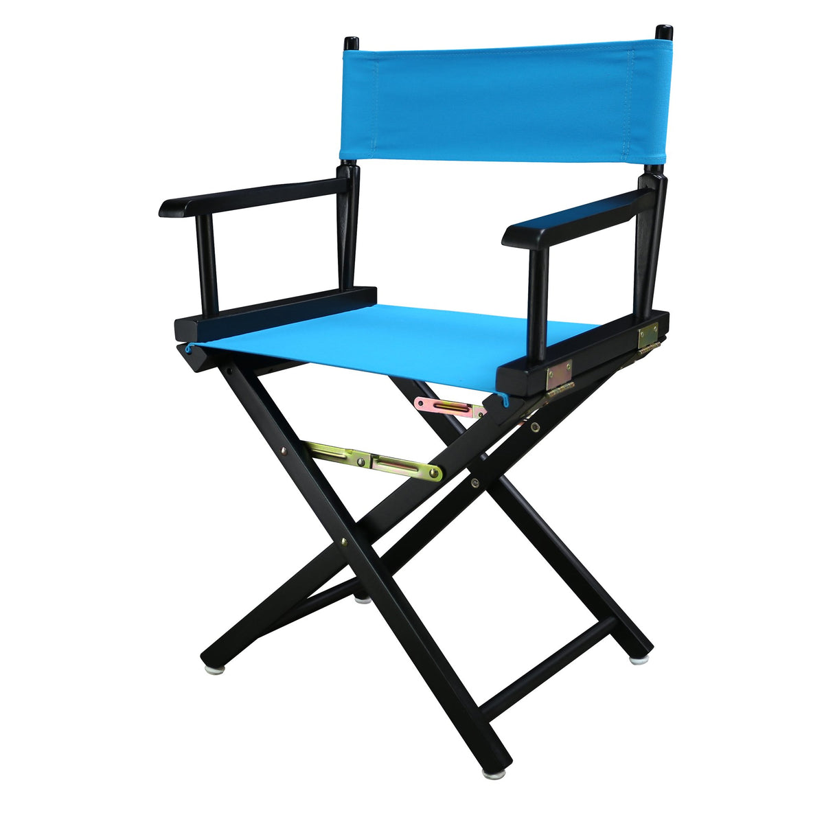 Casual Home 200-02/021-27 Director Chair 18&quot; - Classic Height Blackframe/Turquoise Canvas