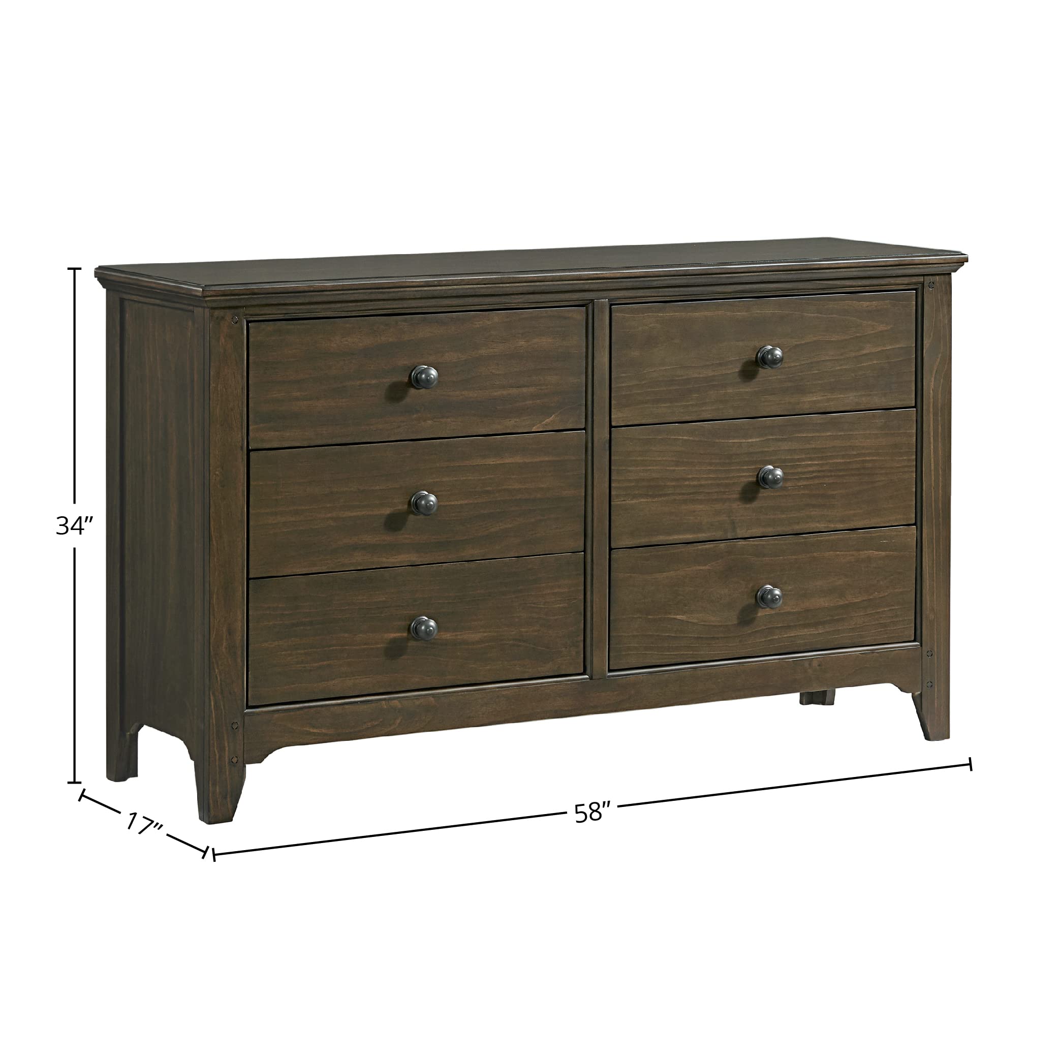 Westwood Design Tahoe Double Dresser, River Rock