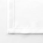 Bgment White Curtains 72 Inch For Bedroom - Rod Pocket And Back Tab Thermal Insulated Room Darkening Curtains For Living Room, 2 Window Curtain Panels (52 X 72 Inch, Pure White)