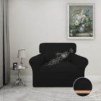 Easy-Going 100% Waterproof Chair Couch Cover, Dual Waterproof Sofa Cover, Stretch Jacquard Sofa Slipcover, Leakproof Furniture Protector For Kids, Pets, Dog And Cat (Chair, Black)
